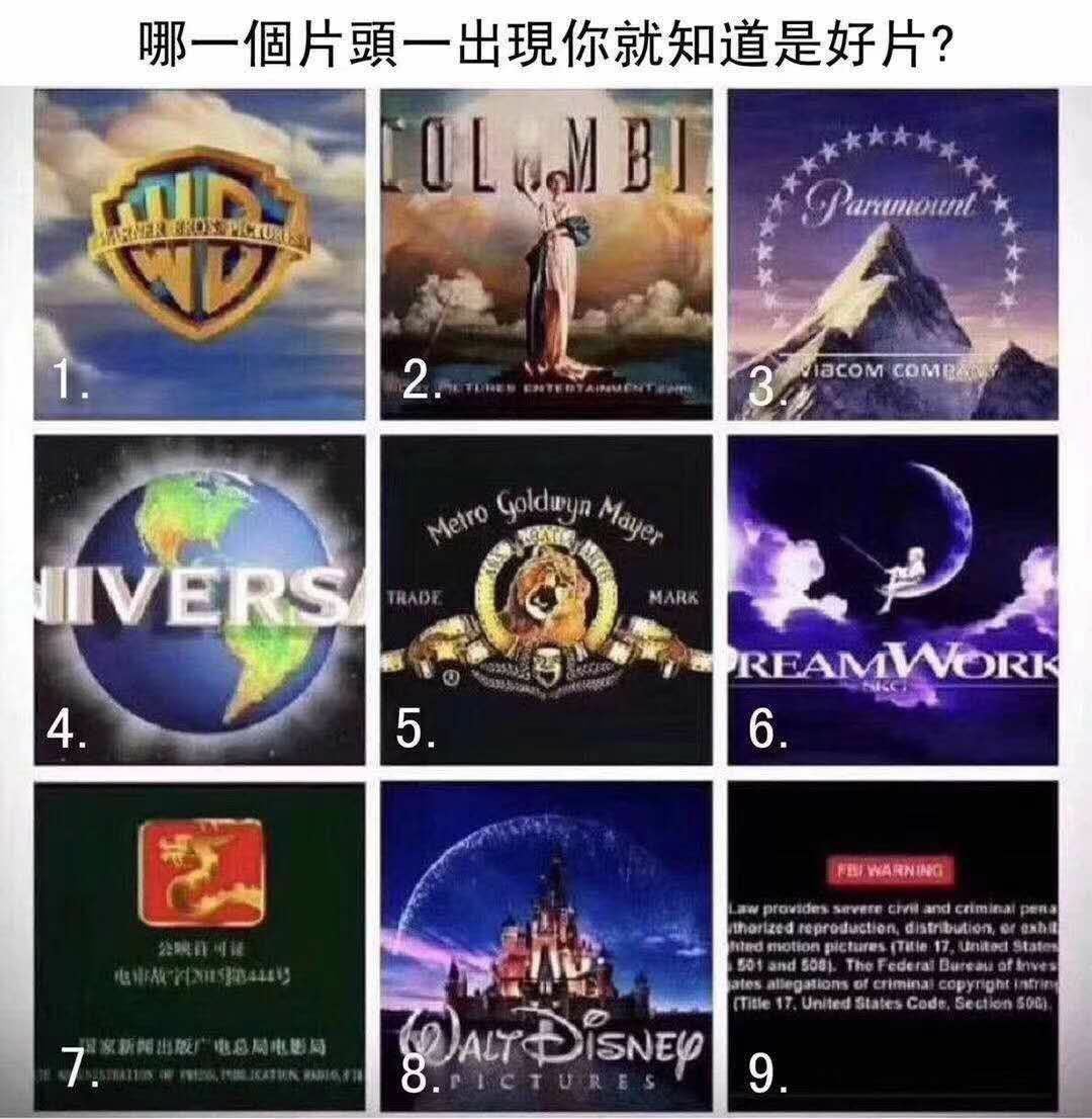 国产电影的片头logo,为什么那么丑又那么多?