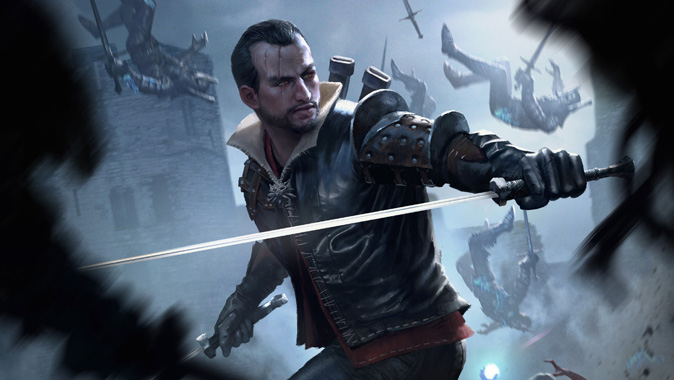 凯尔·莫罕之战时,兰伯特带着亲手制作的阻魔金炸弹绕到了狂猎军团的