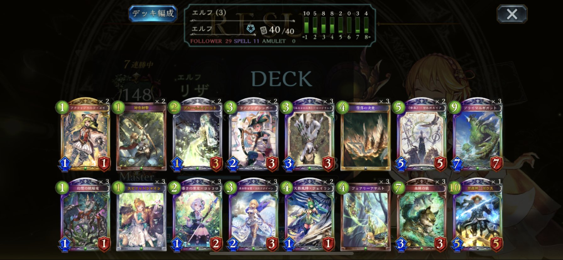 影之诗五合一的高连胜卡组合集86套